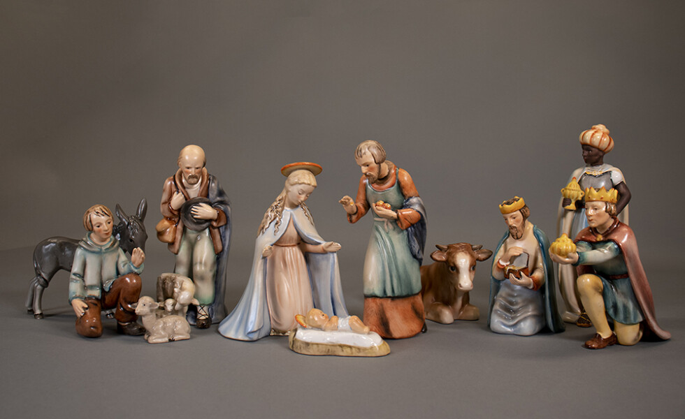 Holy Names History Nativity Scene Sisters of the Holy Names